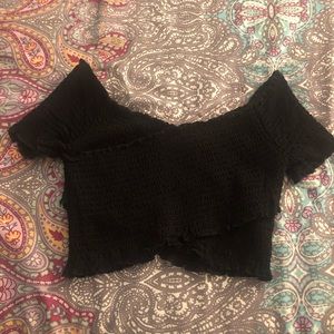 Black Crop Top